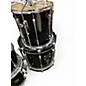 Used Yamaha 5 Piece Stage Custom Black Drum Kit