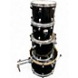 Used Ludwig 4 Piece Accent CS Black Drum Kit thumbnail