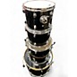Used Ludwig 4 Piece Accent CS Black Drum Kit