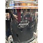 Used Ludwig 4 Piece Accent CS Black Drum Kit