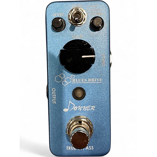 Used Donner Blues Drive Effect Pedal