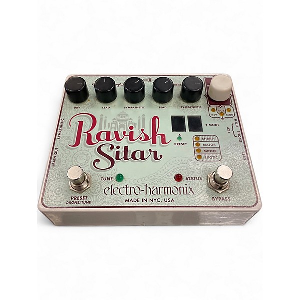 Used Electro-Harmonix Ravish Sitar Effect Pedal