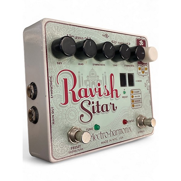 Used Electro-Harmonix Ravish Sitar Effect Pedal