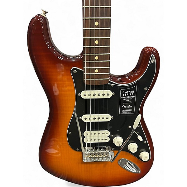 Used Fender Player Plus Stratocaster Plus Top HSS 2 Color Sunburst Solid Body Electric Guitar