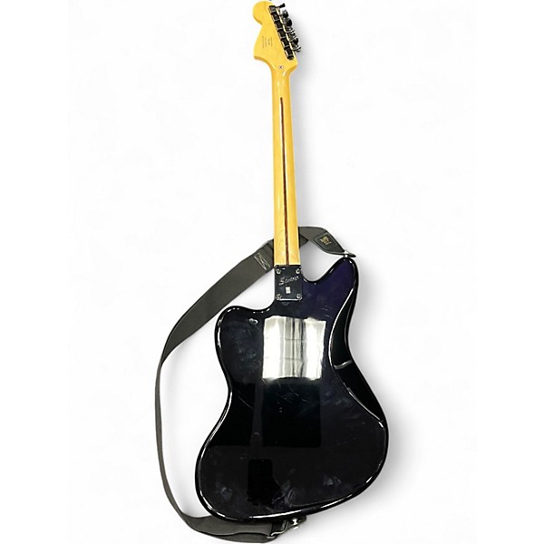 Used Squier Vintage Modified Baritone Jazzmaster Black Solid Body Electric Guitar