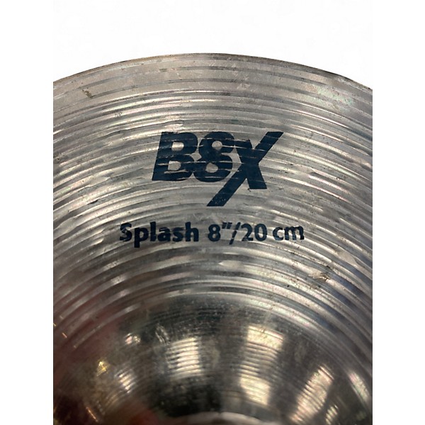 Used SABIAN 8in B8X SPLASH Cymbal