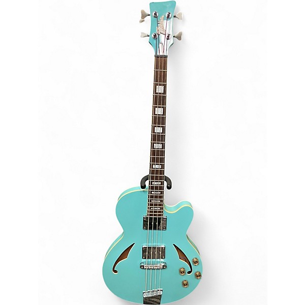 Used Italia TORINO Seafoam Green Electric Bass Guitar