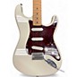 Used Fender Deluxe Roadhouse Stratocaster Alpine White Solid Body Electric Guitar