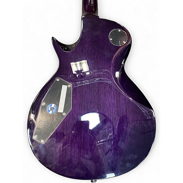Used ESP LTD EC256FM Trans Purple Solid Body Electric Guitar