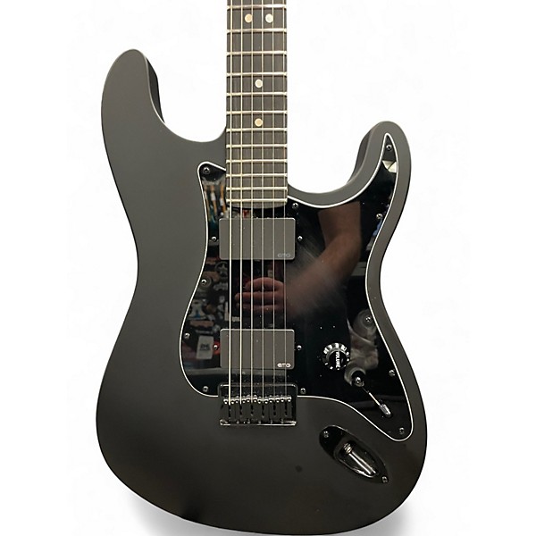 Used Fender Jim Root Signature Stratocaster Matte Black Solid Body Electric Guitar