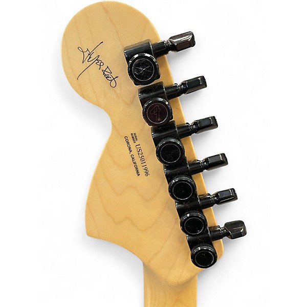 Used Fender Jim Root Signature Stratocaster Matte Black Solid Body Electric Guitar