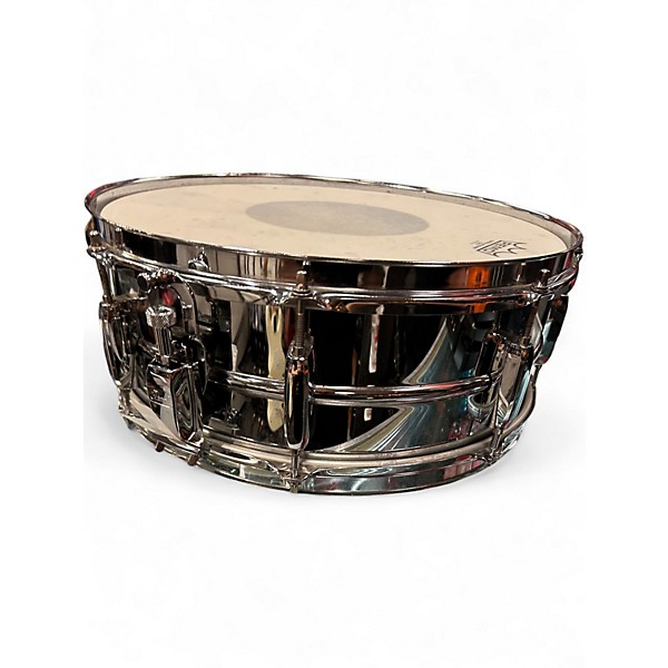 Used Pearl 14in MIRROR CHROME STEEL Drum