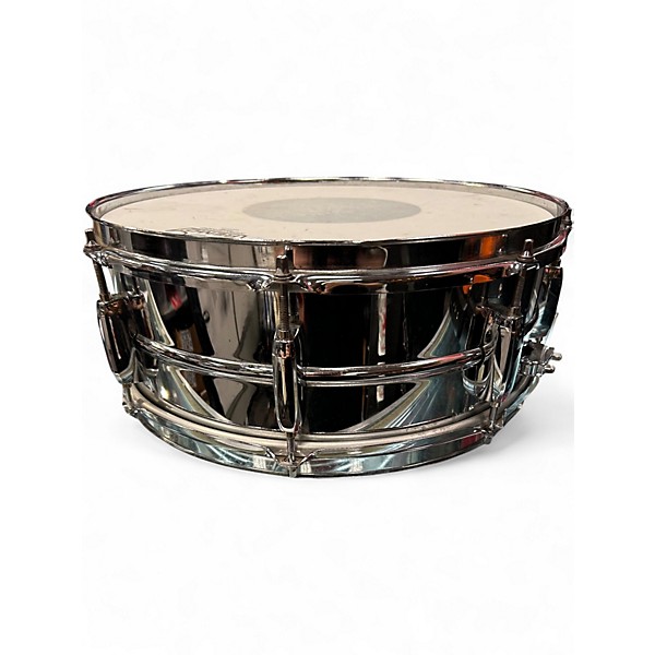 Used Pearl 14in MIRROR CHROME STEEL Drum