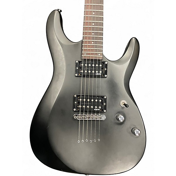 Used Schecter Guitar Research C6 DELUXE Black Solid Body Electric Guitar