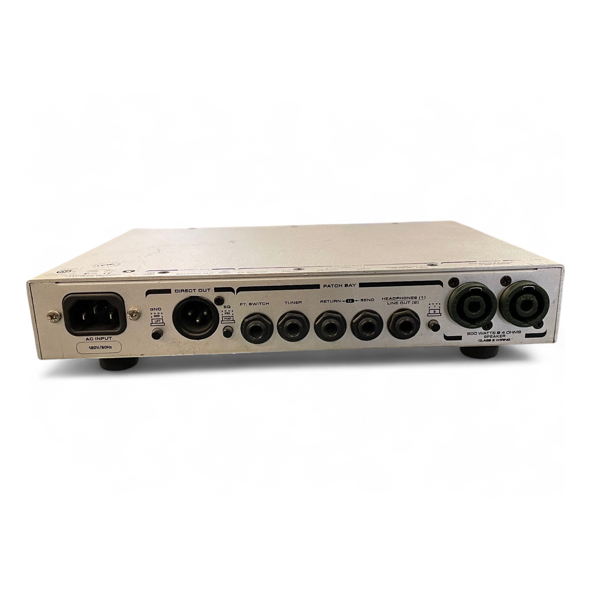 ベース GALLIEN-KRUEGER MB500 Used Gallien-Krueger MB500 500W Ultralight Bass Amp Head | Guitar