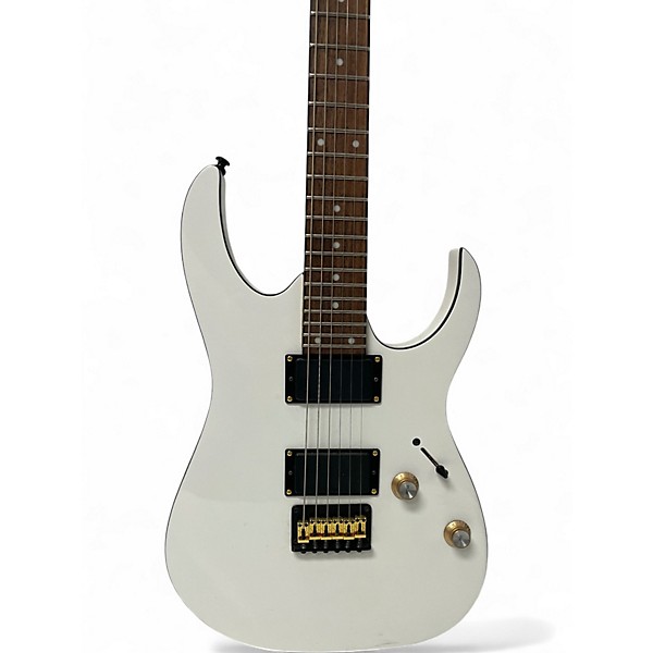 Used Ibanez RG2EX2 WHITE Solid Body Electric Guitar