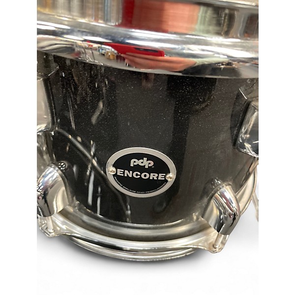 Used PDP by DW 5 Piece Encore Black Drum Kit
