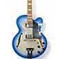 Used Ibanez AF75 Blue Burst Hollow Body Electric Guitar
