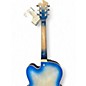 Used Ibanez AF75 Blue Burst Hollow Body Electric Guitar