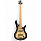 Used Ibanez GSR205FM 5 String Trans Black Electric Bass Guitar thumbnail