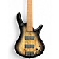 Used Ibanez GSR205FM 5 String Trans Black Electric Bass Guitar