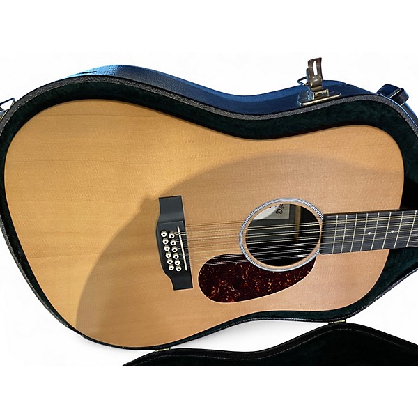 Used Martin X Series Custom Dreadnought Natural 12 String Acoustic Guitar