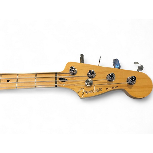 Used Fender Player Plus Jazz Bass Blue Burst Electric Bass Guitar