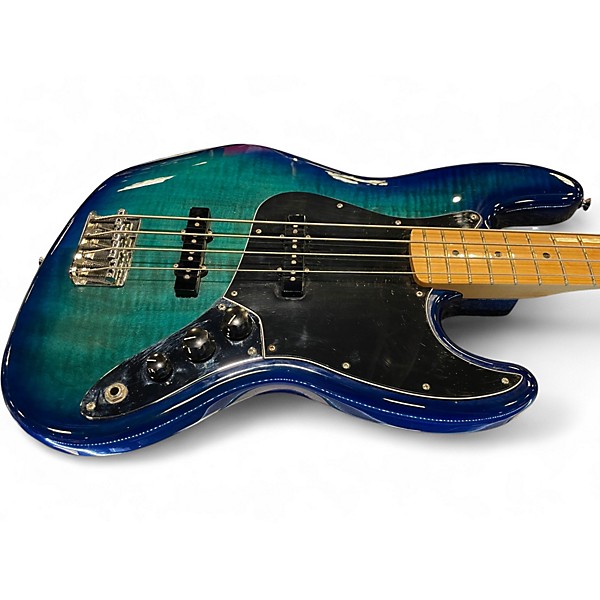 Used Fender Player Plus Jazz Bass Blue Burst Electric Bass Guitar