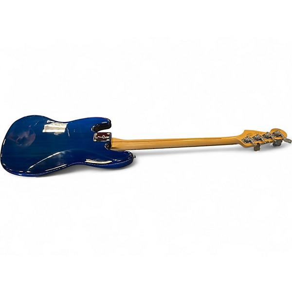Used Fender Player Plus Jazz Bass Blue Burst Electric Bass Guitar