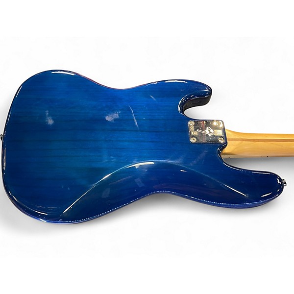 Used Fender Player Plus Jazz Bass Blue Burst Electric Bass Guitar