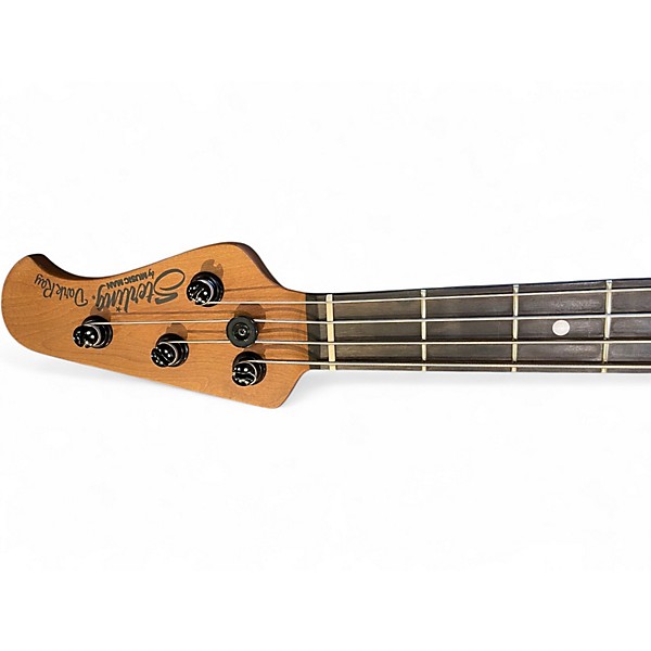 Used Sterling by Music Man Dark ray Black Electric Bass Guitar