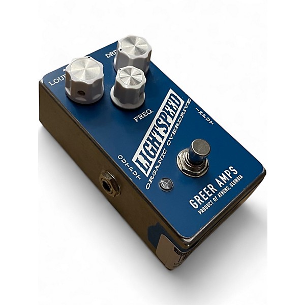 Used Greer Amplification Lightspeed Organic Overdrive Effect Pedal