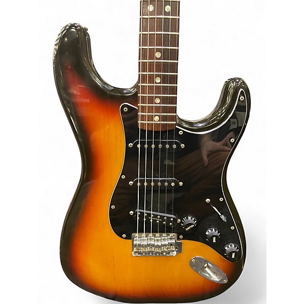 Vintage 1979 Fender 1979 stratocaster Sunburst Solid Body Electric Guitar