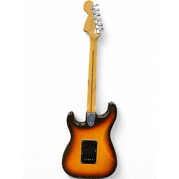 Vintage 1979 Fender 1979 stratocaster Sunburst Solid Body Electric Guitar