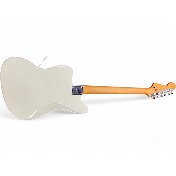 Used Squier J Mascis Jazzmaster Vintage White Solid Body Electric Guitar