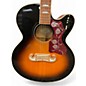 Used Epiphone EJ200CE Sunburst Acoustic Electric Guitar