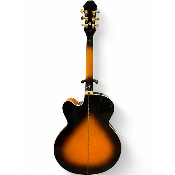 Used Epiphone EJ200CE Sunburst Acoustic Electric Guitar