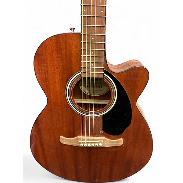 Used Fender FA-135CE  Mahogany Acoustic Guitar