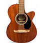 Used Fender FA-135CE  Mahogany Acoustic Guitar