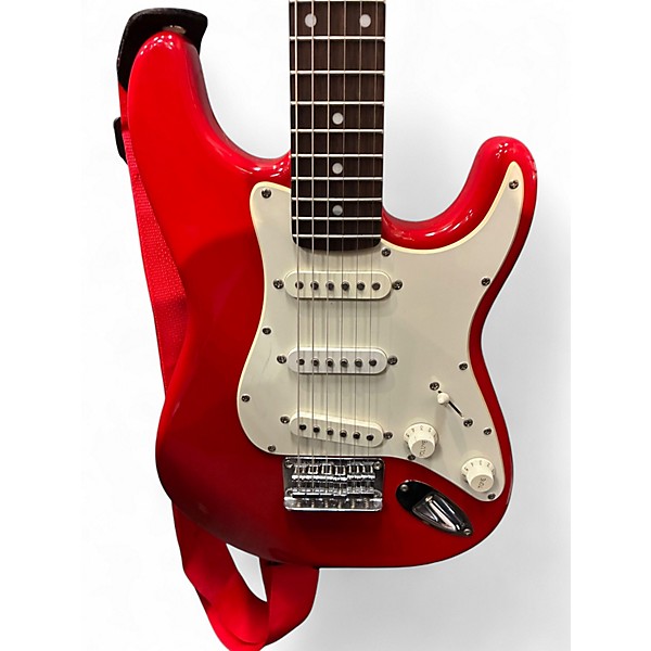 Used Squier Mini Affinity Stratocaster Dakota Red Electric Guitar