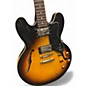 Used Epiphone Dot Deluxe Flametop Sunburst Hollow Body Electric Guitar