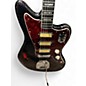 Used Fender JAZZMASTER GOLD FOIL LIMITED EDITION BLACK SPARKLE Solid Body Electric Guitar