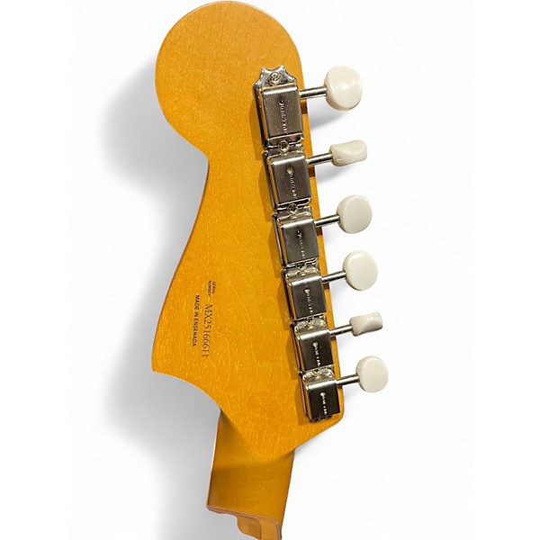 Used Fender JAZZMASTER GOLD FOIL LIMITED EDITION BLACK SPARKLE Solid Body Electric Guitar