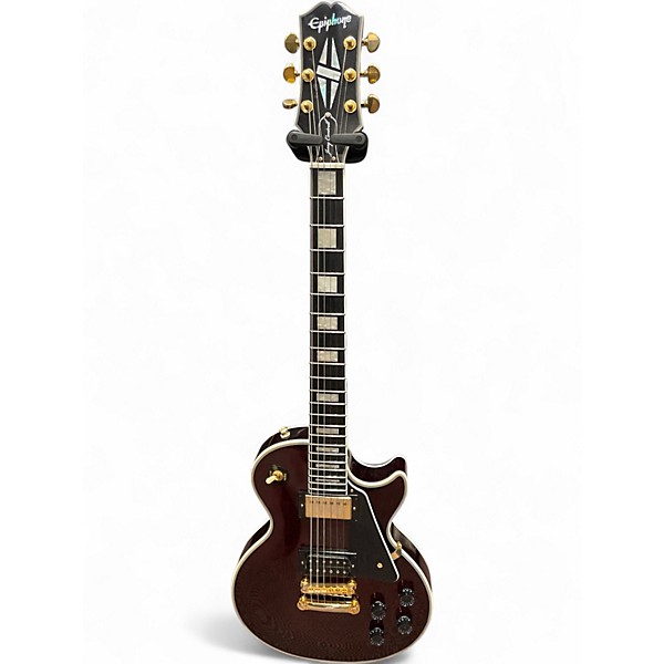 Used Epiphone les paul Jerry Cantrell Wine Red Solid Body Electric Guitar
