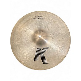 Used Zildjian 18in K Custom Dark Crash Cymbal
