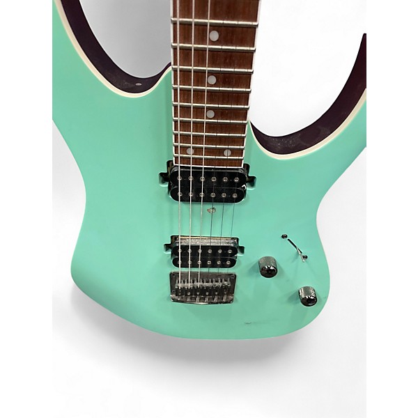 Used Ibanez 1P-01 Aqua Solid Body Electric Guitar