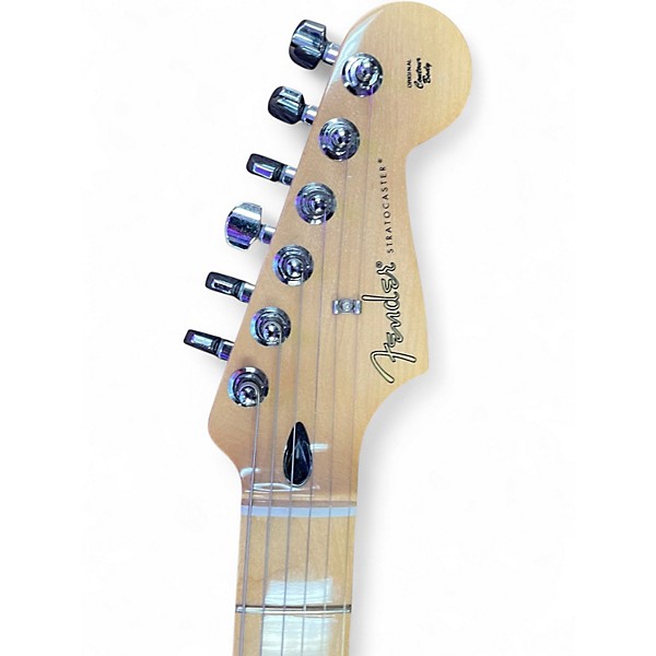 Used 2024 Fender special edition player stratocaster Black Solid Body Electric Guitar