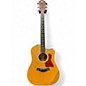 Used Taylor 410CE Natural Acoustic Electric Guitar thumbnail