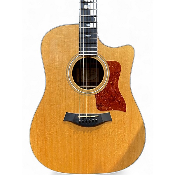 Used Taylor 410CE Natural Acoustic Electric Guitar