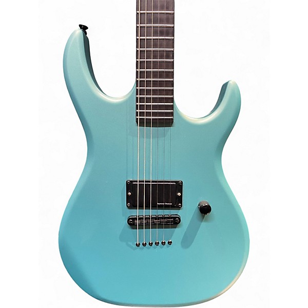 Used Carvin DC125 Maple Custom Blue Mist Metallic Solid Body Electric Guitar